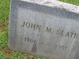John M Slate John M Slate