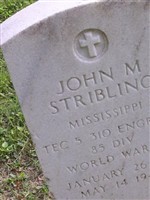 John M Stribling John M Stribling