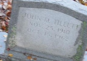 John M Tillett