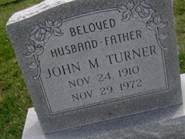 John M. Turner John M. Turner