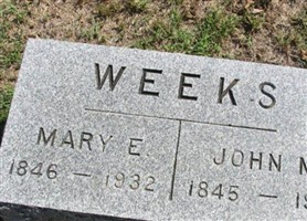 John M. Weeks John M. Weeks