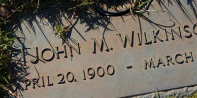 John M. Wilkinson John M. Wilkinson