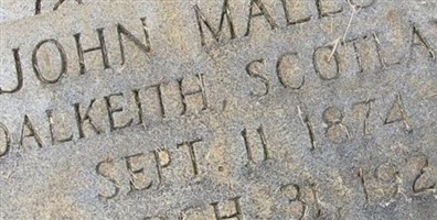 John Malloch MacGregor John Malloch MacGregor