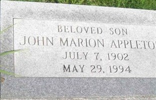 John Marion Appleton John Marion Appleton