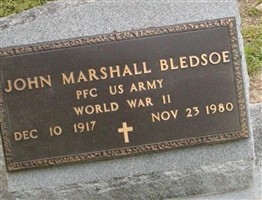 John Marshall Bledsoe John Marshall Bledsoe