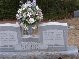 John Mattison Robbs John Mattison Robbs