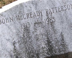 John McCready Patterson John McCready Patterson
