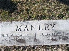 John Metcalfe Manley John Metcalfe Manley