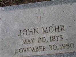 John Mohr John Mohr
