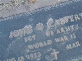 John N Calvert John N Calvert