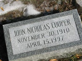John Nicholas Cooper John Nicholas Cooper