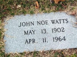 John Noe Watts John Noe Watts