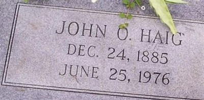 John O Haig