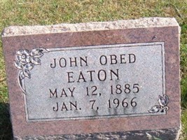 John Obed Eaton John Obed Eaton