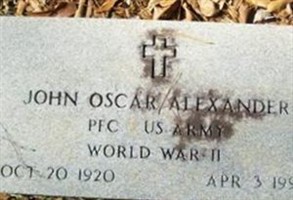 John Oscar Alexander John Oscar Alexander
