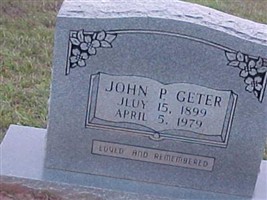 John P. Geter John P. Geter