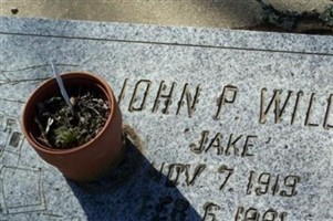 John P "Jake" Willis John P "Jake" Willis