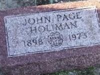 John Page Holiman, Sr