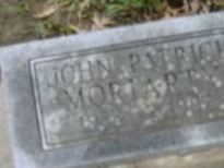 John Patrick Moriarty John Patrick Moriarty