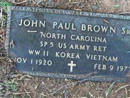 John Paul Brown, Sr