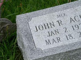 John R. Acker John R. Acker