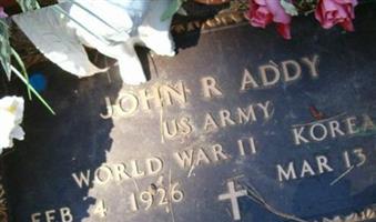 John R Addy