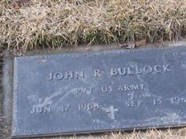 John R Bullock