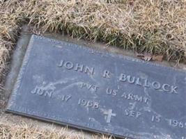 John R Bullock