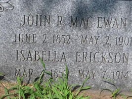 John R MacEwan John R MacEwan
