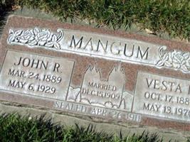 John R Mangum