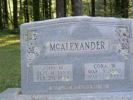 John R. Martin McAlexander