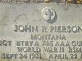 John R Pierson