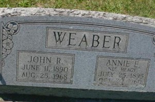 John R Weaber