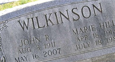 John R. Wilkinson John R. Wilkinson