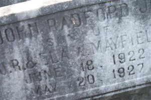 John Radford Mayfield, Jr John Radford Mayfield, Jr