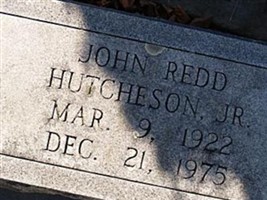John Redd Hutcheson, Jr John Redd Hutcheson, Jr