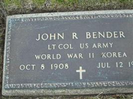John Reynolds Bender
