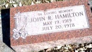 John Robert "Jack" Hamilton