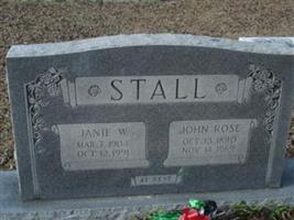 John Rose Stall