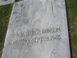 John Rutledge Dunklin