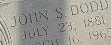 John S Dodd John S Dodd
