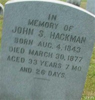 John S Hackman