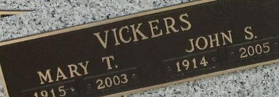 John S. Vicker John S. Vicker