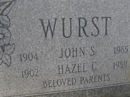 John S Wurst John S Wurst