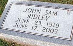 John Sam Ridley