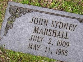 John Sydney Marshall John Sydney Marshall