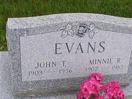 John T Evans