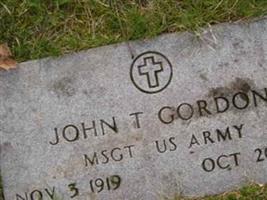 John T Gordon