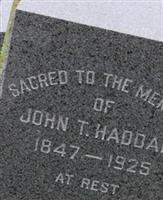 John T Haddad