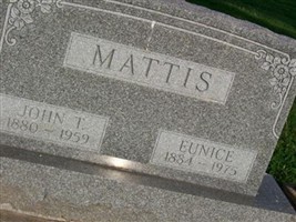 John T Mattis John T Mattis